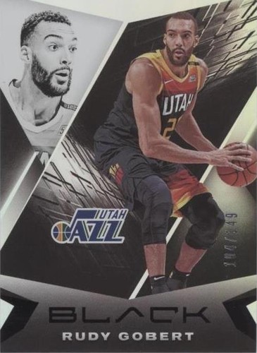 2020-21 Panini Black - Rudy Gobert #9