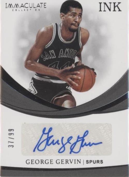 2018-19 Panini Immaculate Collection - George Gervin #IK-GGV