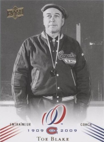 2008-09 Upper Deck Montreal Canadiens Centennial Set - Toe Blake #164
