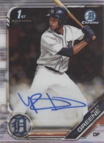 2019 Bowman Draft - Riley Greene #CDA-RG