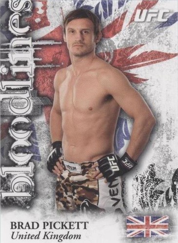 2012 Topps UFC Bloodlines - Brad Pickett #BL-BP