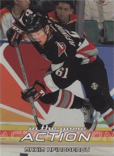 2003-04 In the Game Action - Maxim Afinogenov #74