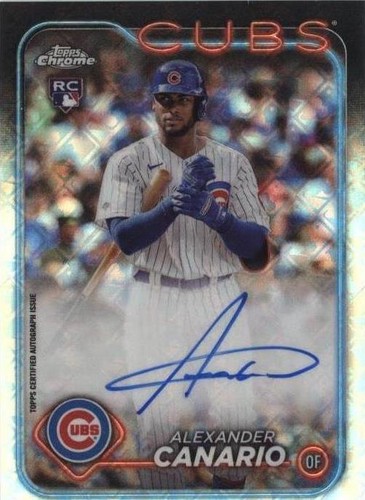 2024 Topps Chrome Logofractor Edition - Alexander Canario #RCA-AC