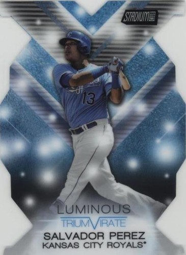 2015 Topps Stadium Club - Salvador Perez #T-8B