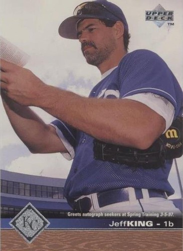 1997 Upper Deck - Jeff King #539