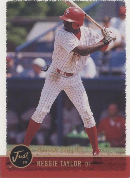 1999 Just Minors - Reggie Taylor #140