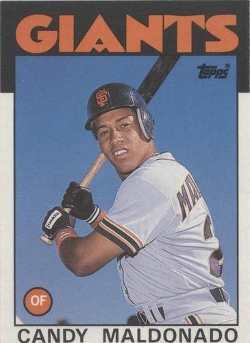 1986 Topps Traded - Candy Maldonado #69T
