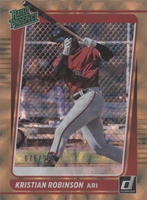 2021 Panini Donruss - Kristian Robinson #RP8