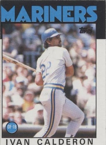 1986 Topps - Ivan Calderon #382