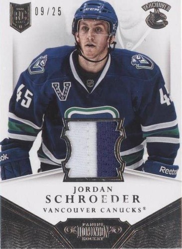 2013-14 Panini Dominion - Jordan Schroeder #D-OE