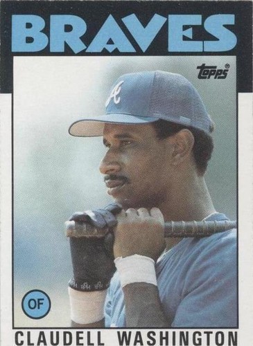 1986 Topps - Claudell Washington #675