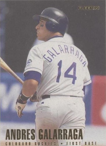 1996 Fleer - Andres Galarraga #363
