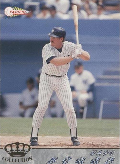 Colección Pacific Crown 1994 - Wade Boggs #421