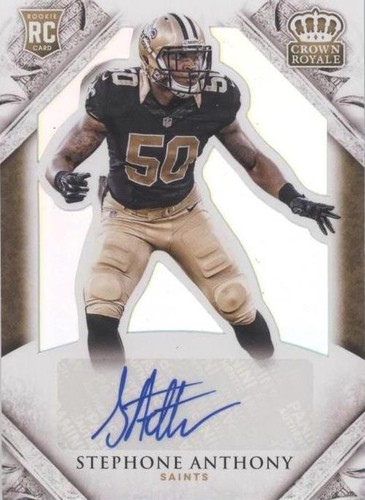 2015 Panini Crown Royale Stephone Anthony #149