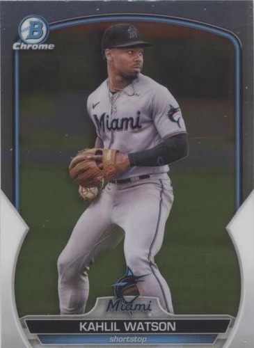 2023 Bowman - Kahlil Watson #BCP-147