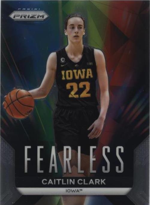2024 Panini Caitlin Clark Fearless Rookie Card #F2 Collection