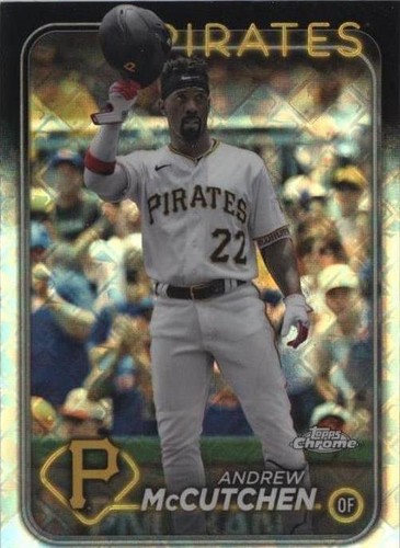 2024 Topps Chrome Logofractor Edition - Andrew McCutchen #124