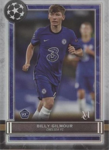 2020-21 Topps Museum Collection UCL Billy Gilmour #69