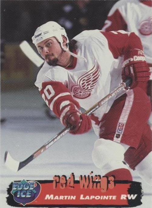 1995-96 Collector's Edge Ice - Martin Lapointe #4