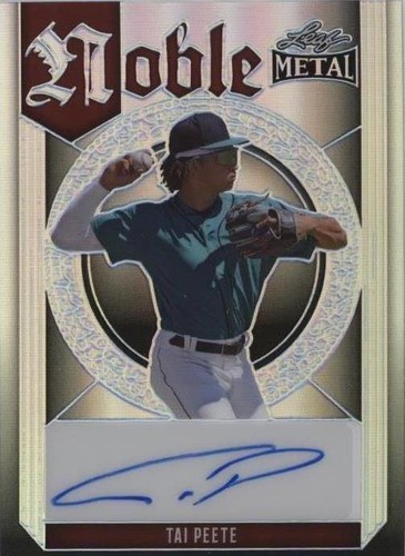 2023 Leaf Metal - Tai Peete #N-TP1