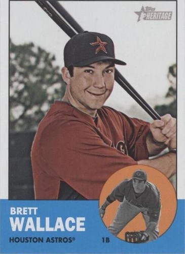 2012 Topps Heritage - Brett Wallace #230