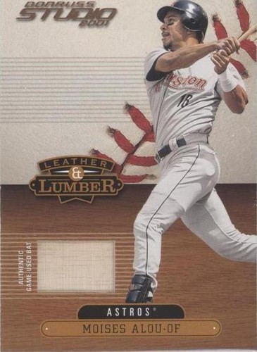 2001 Donruss Studio - Moises Alou #LL-34