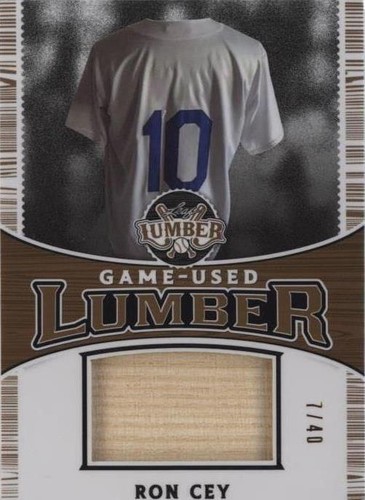 2024 Leaf Lumber - Ron Cey #GUL-84