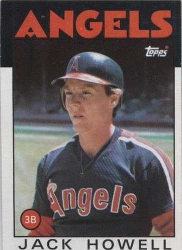 1986 Topps - Jack Howell #127