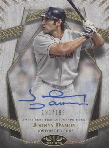 2022 Topps Tier One - Johnny Damon #PPA-JD