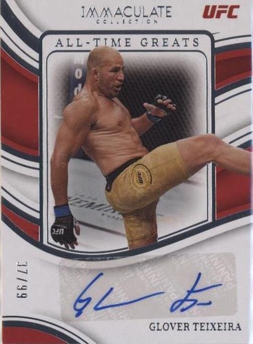 2023 Panini Immaculate Collection UFC - Glover Teixeira #AG-GTX