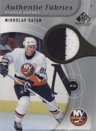 2005-06 SP Game Used Edition - Miroslav Satan #AF-SA