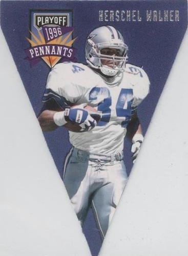 1996 Playoff Pennants Herschel Walker #34