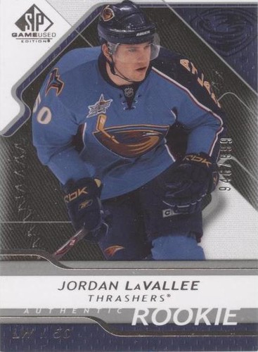 2008-09 SP Game Used Edition - Jordan Lavallee #133