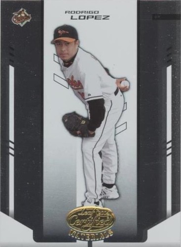 2004 Leaf Certified Materials - Rodrigo Lopez #169