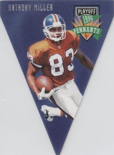 1996 Playoff Pennants Anthony Miller #92