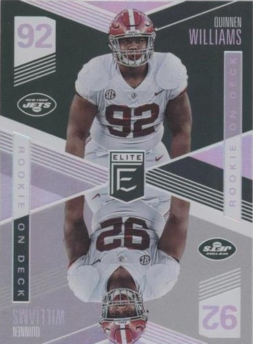 2019 Panini Donruss Elite Quinnen Williams #RD-18