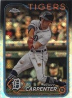 2024 Topps Chrome Logofractor Edition - Kerry Carpenter #196