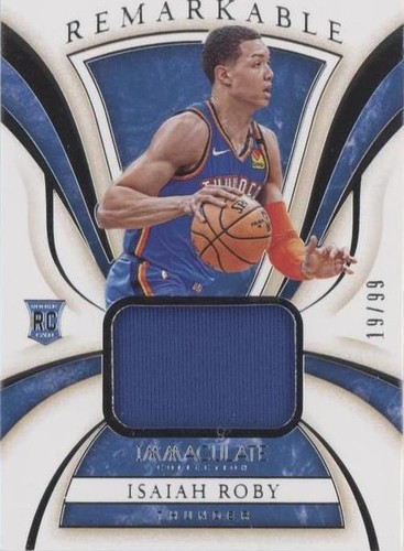 2019-20 Panini Immaculate Collection - Isaiah Roby #RR-IRO