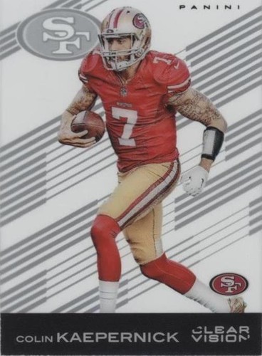 2015 Panini Clear Vision Colin Kaepernick #1