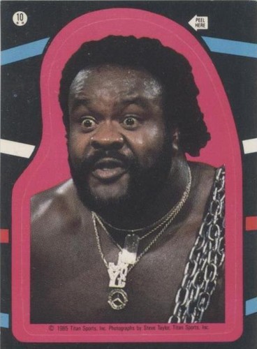 1985 Topps WWF - Junkyard Dog #10