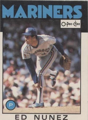 1986 O-Pee-Chee - Edwin Nunez #364