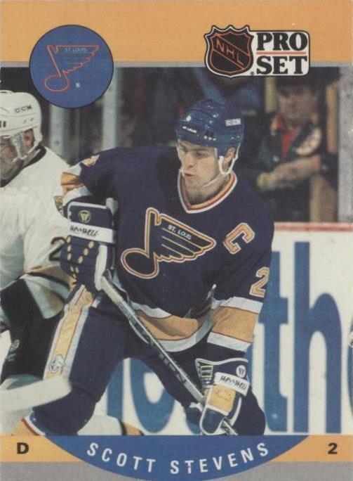 Juego profesional 1990-91 - Scott Stevens #528