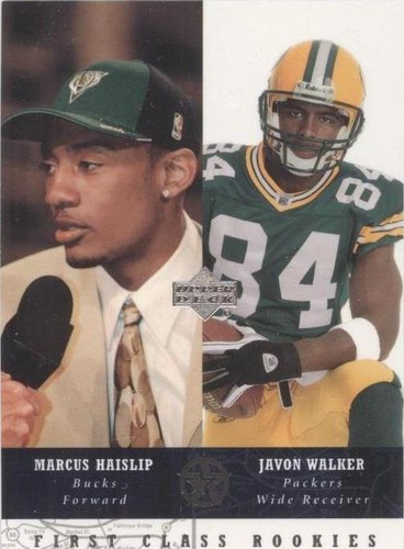 2002-03 Upper Deck UD Superstars Javon Walker Marcus Haislip #278