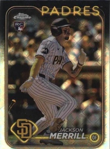 2024 Topps Chrome Logofractor Edition - Jackson Merrill #207