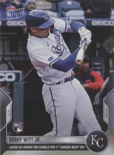 2022 Topps Now Bobby Witt Jr. RC “1st MLB Hit” #3 PSA 10 2022 Topps Now Bobby Witt Jr. RC “1st MLB Hit” #3 PSA 10