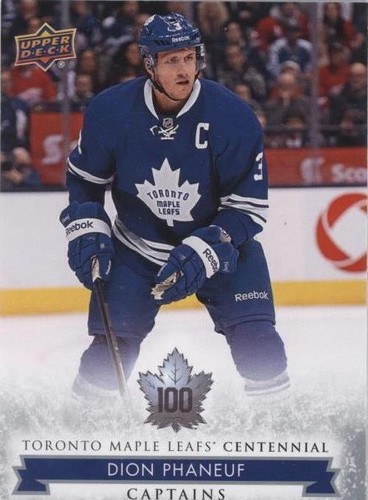 2017 Upper Deck Toronto Maple Leafs Centennial - Dion Phaneuf #109