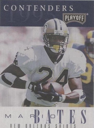 1995 Playoff Contenders Mario Bates #24