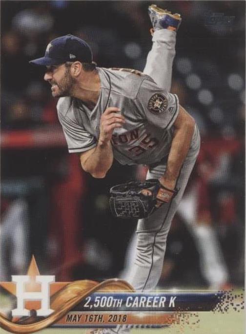 2018 Topps Update Series - Justin Verlander #US89