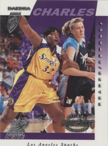 1997 Pinnacle Inside WNBA - Daedra Charles #22