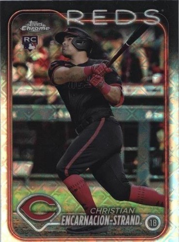 2024 Topps Chrome Logofractor Edition - Christian Encarnacion-Strand #65